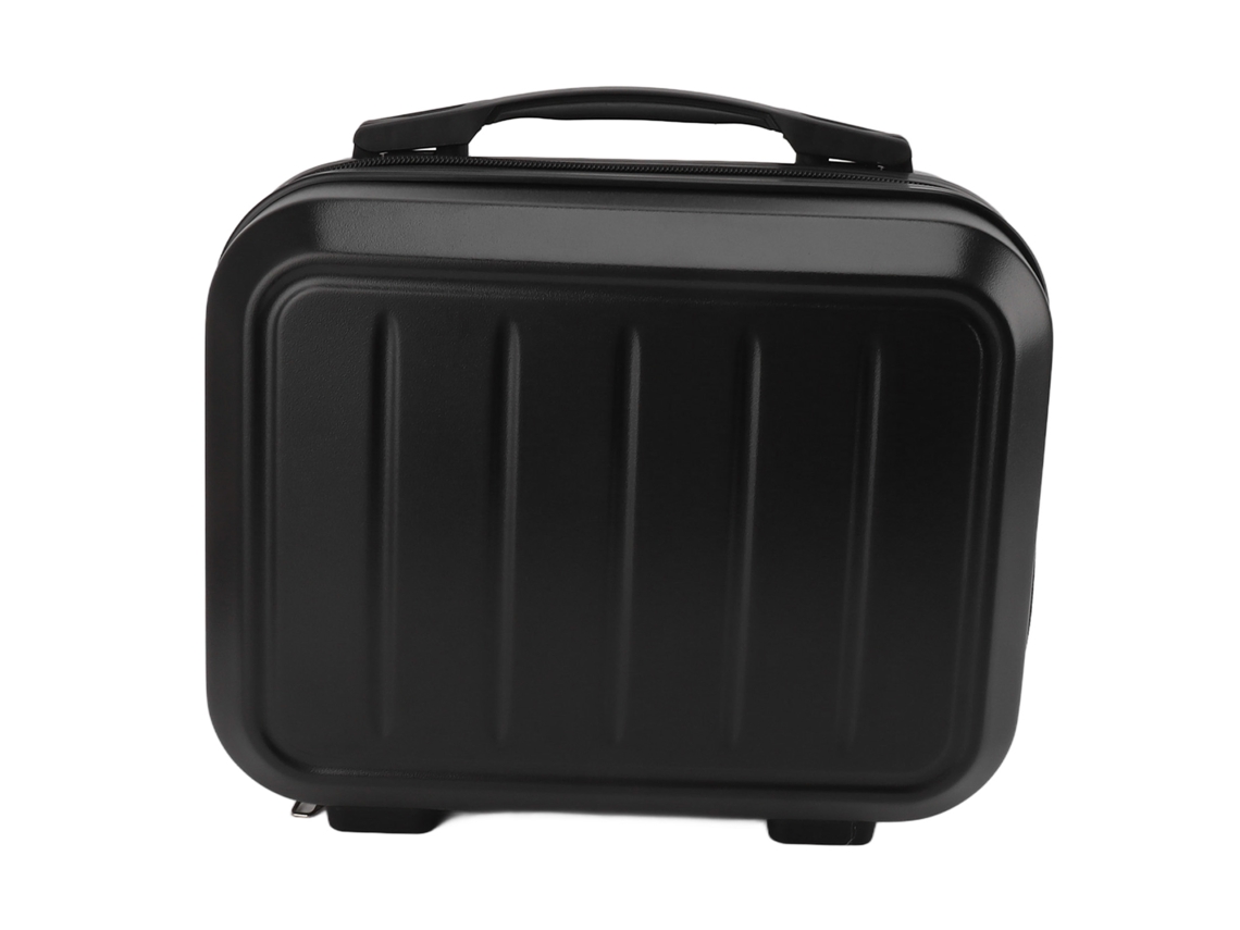 Neceser De Viaje De Abs De 14 Pulgadas Con Gran Capacidad Para Mujeres Y Niñas, Color Negro.