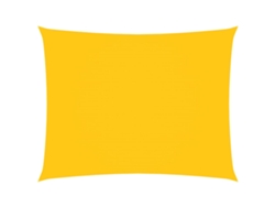 Maison Exclusive - Toldo De Vela Rectangular Tela Oxford Amarillo 3,5x4,5 M