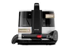 Limpiador de tapices Evvo Am65, 600 W, depósito de 1,5 l, accesorios XXL y Ventanas, depósito doble