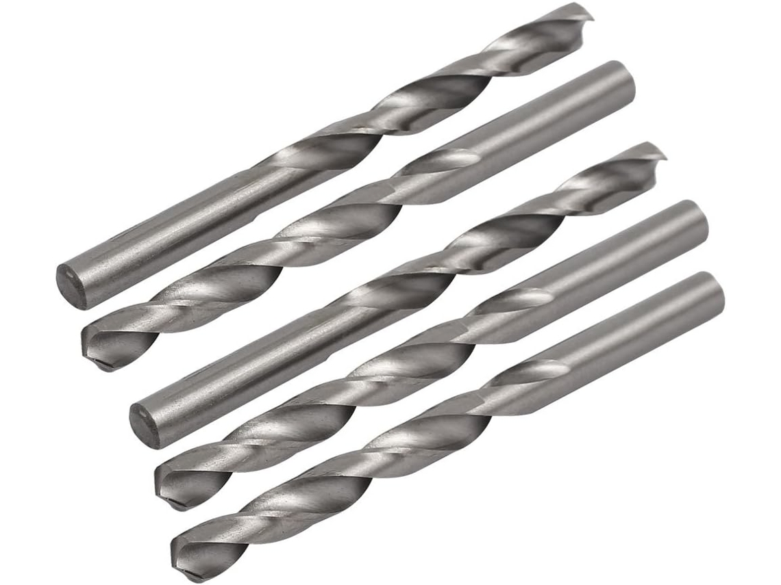 Broca Espiral Cilíndrica De Acero Rápido (hss) De 8. 5 Mm De Diámetro Y 120 De Longitud.