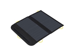 Cargador Solar Portátil E Impermeable Para Acampar, Viajar Y Actividades Al Aire Libre.