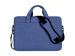 Bolsa impermeable para portátil Yunzii de 15 pulgadas, color azul perla, edición de algodón