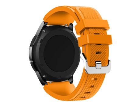Correa de Silicona 22mm para Samsung Gear S3 Frontier/S3 Classic - anaranjado