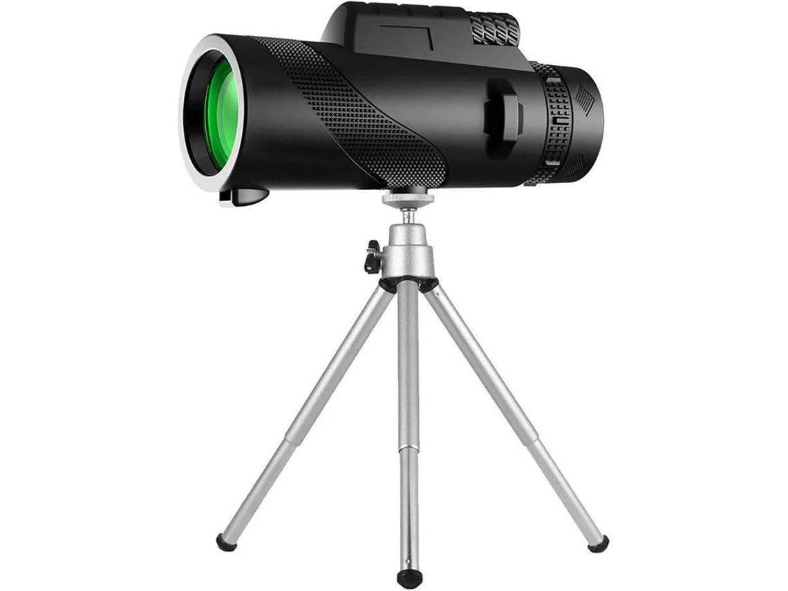 Telescopio monocular MSL B09qrpkx4g 80x100, monocular de alta potencia HD, rango bifocal, portátil, impermeable y antirroturas.