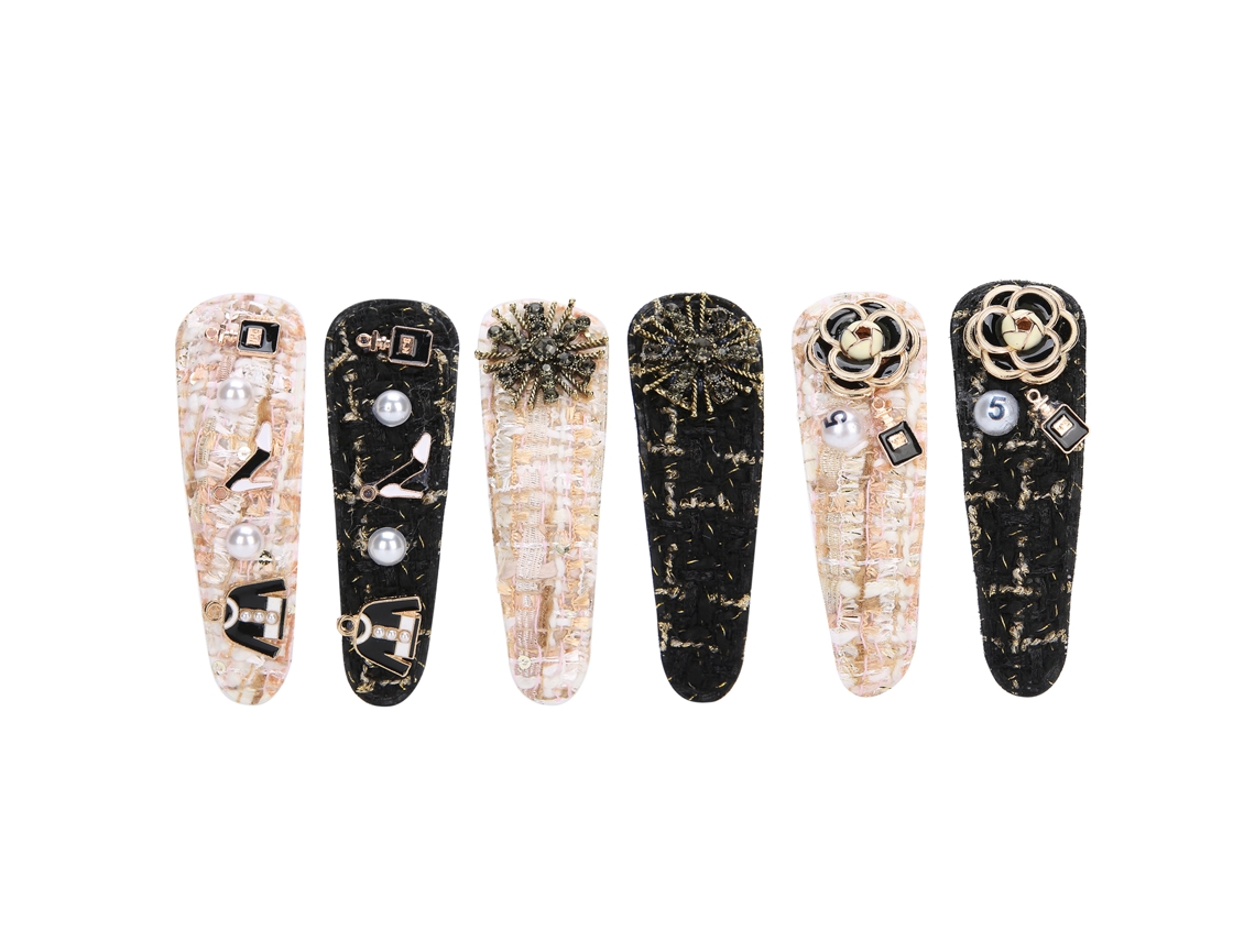 6pcs Pinzas Para El Cabello Para Mujeres Niñas Accesorios De Pelo Barretas Para Fiesta Cosplay