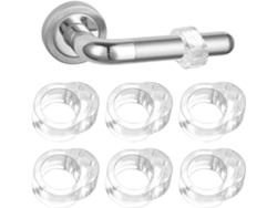 6 Protectores Transparentes Para Tiradores De Puertas/muebles