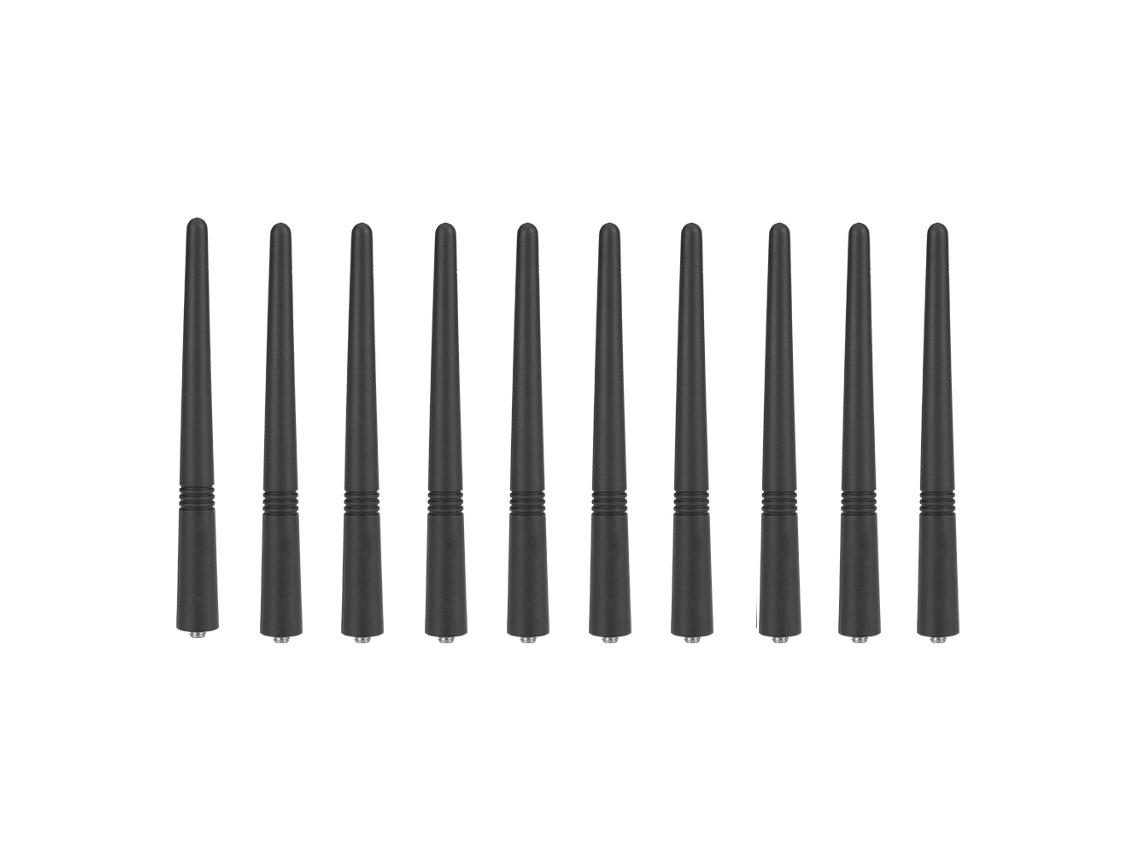 10 Antenas Telescópicas Vhf De 136-174 Mhz Para Radios Walkie-talkie, De Alta Sensibilidad.
