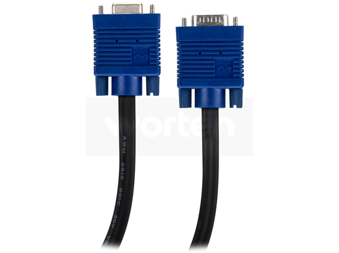 Cable MITSAI (VGA - 15 Pin - 3m - Negro)