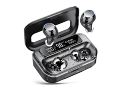Auriculares inalámbricos Bluetooth Q26 TWS intraaurales con pantalla digital y batería externa Ly Ebike