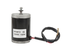 2026-motor De Escobillas De Alta Velocidad Alta Torsión Bajo Calor De Aluminio 12v 150w Para Bicicleta Eléctrica