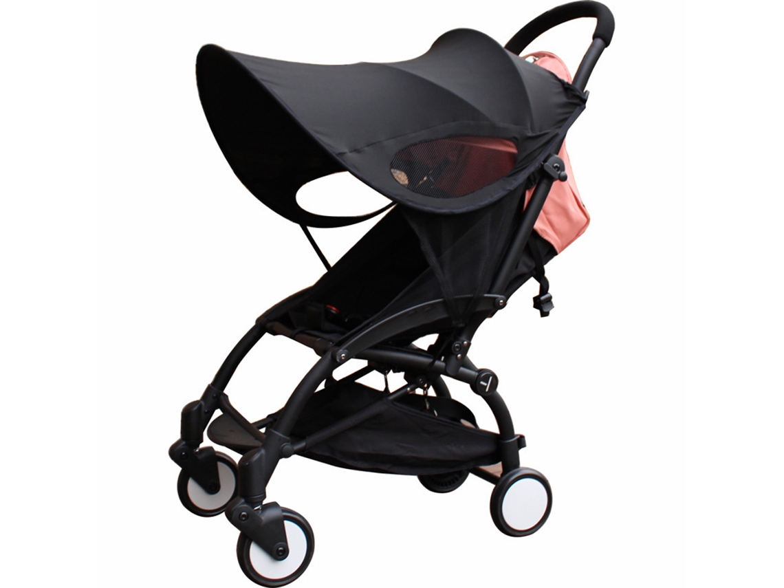 Parasol Para Cochecito, Plegable, Protección Upf50+ Contra Los Rayos Uv, Universal, 80x66cm, Lycra