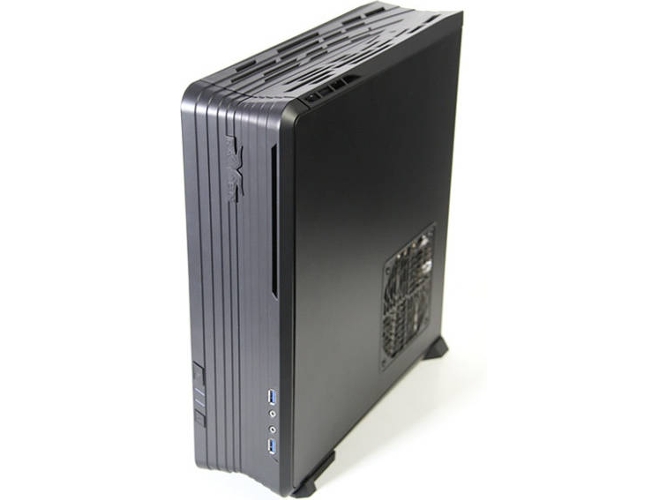 Caja PC SILVERSTONE RVZ01 (Mini ITX Tower - Negro)