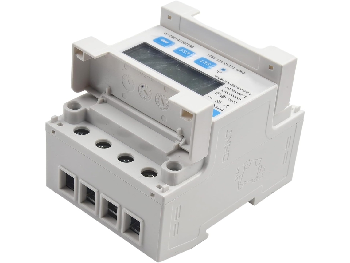3220/38080 Medidor Digital Trifásico De Electricidad Y Energía Con Pantalla