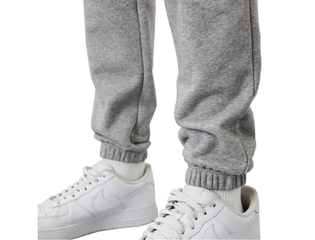 Pantalones de Chándal Hombre NEW ERA (L - Algodón - Gris)