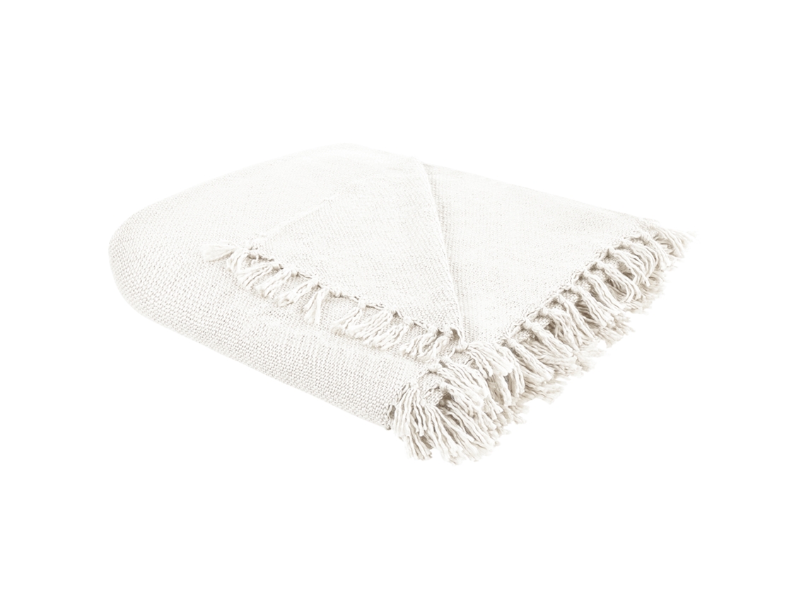 Manta BELIANI Chaohani de Acrílico Branco 150X200