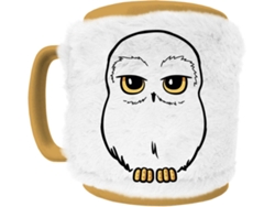 Taza peluda PYRAMID Harry Potter - Hedwig (funda removible - 440 ml)