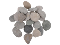 Guijarros Naturales Lisos Para Pintar, De 3 A 5 Cm, Juego De 24 Piezas Para Manualidades, Piedras Planas.