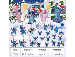 Calendario De Adviento De Navidad Sanrio Kuromi My Melody, Caja Sorpresa Musical Labubu Xt 70 Stitch