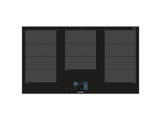 Placa Flex de Inducción SIEMENS EX975KXW1 (Eléctrica - 91.2 cm - Negro)