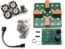 Conmutador De Antena Coaxial Remoto 4 1 So 239 Controlador Manual