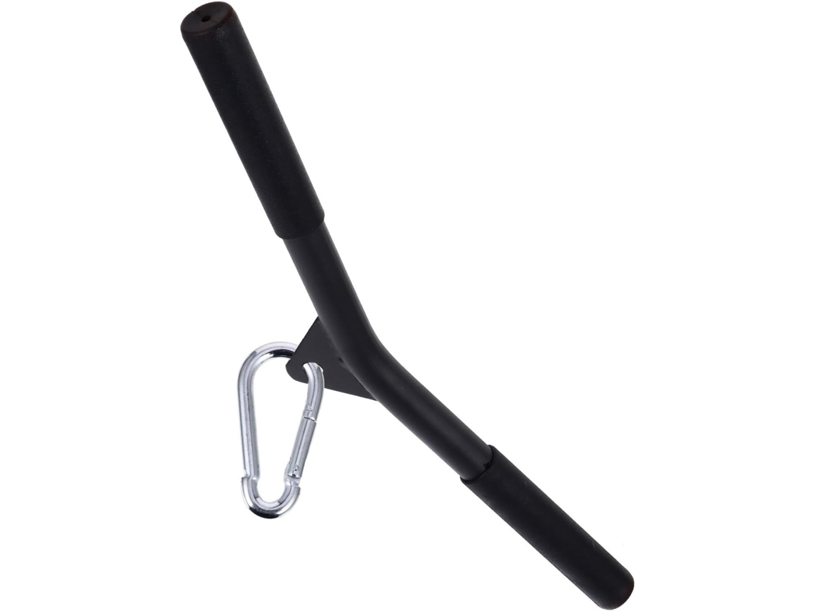 Barra de acero para tríceps y entrenamiento, ideal para deportes y uso doméstico.