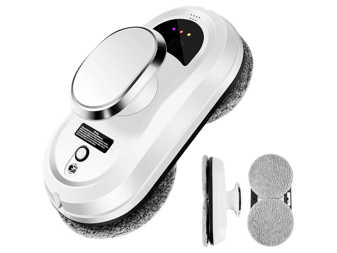 Robot limpiacristales, funcionamiento automático, compatibilidad con cristales, versatilidad, blanco, UE, sí OEM