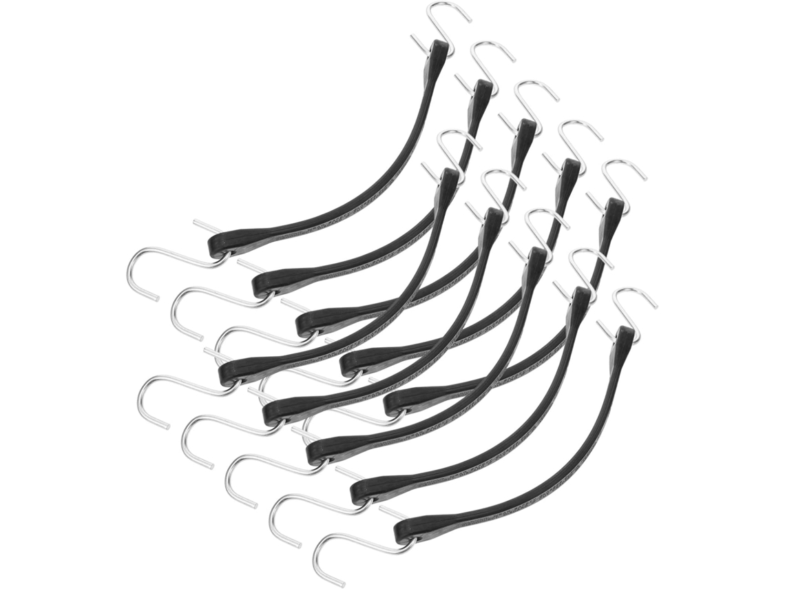 Nuobesty 10 Piezas De Correas De Sujeción De Goma, Ganchos Elásticos Fuertes Y Duraderos Para