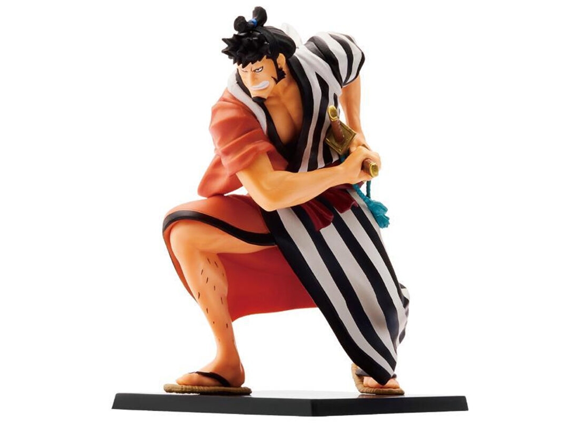 One Piece Las Nueve Vainas Rojas Están Aquí Figura Kin Emon Ichibansho 11cm B.active