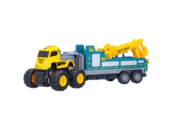 Camión de simulación 20du26, 4x4, de aleación, juguete inercial, transporte, ingeniería para niños
