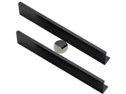 Tirador Para Armario De Borde 64 Mm, Seguridad, Fácil Instalación, Calidad, Aluminio, Moderno, Elegante