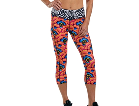 Calça ZOOT Leggings Ltd Run Pulse Laranja XS Mulher