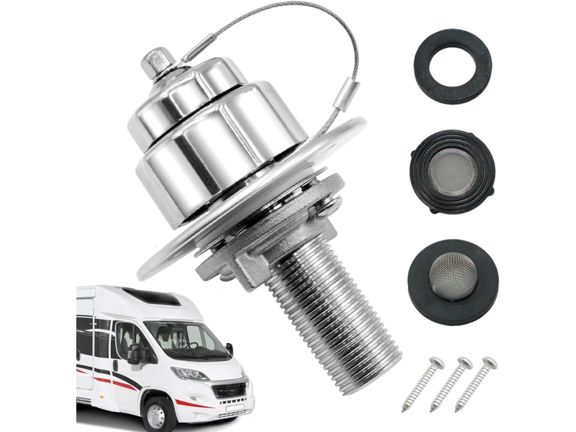 Entrada De Agua Para Autocaravana Conexi N Impermeable Manguera Suministro Caravana Conector Llenado Precisi Puerto