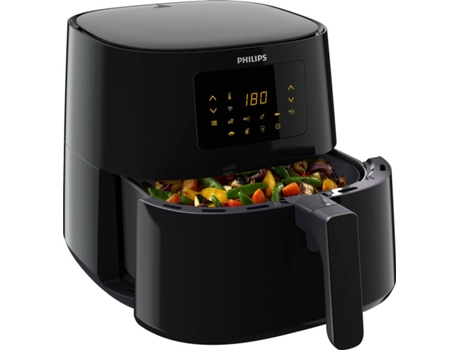 Freidora de Aire PHILIPS HD9280/90 Airfryer XL (6.2 kg - Negro)