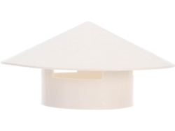 Protector De Lluvia Para Chimenea De Pvc Tapa Antilluvia Para Embudo De Humo Al Viento Y Nieve Cubierta De Ventilación