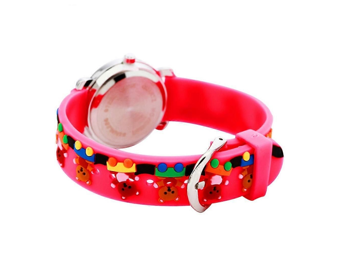 Reloj infantil GOKOCO con diseño de dibujos animados y correa ajustable.
