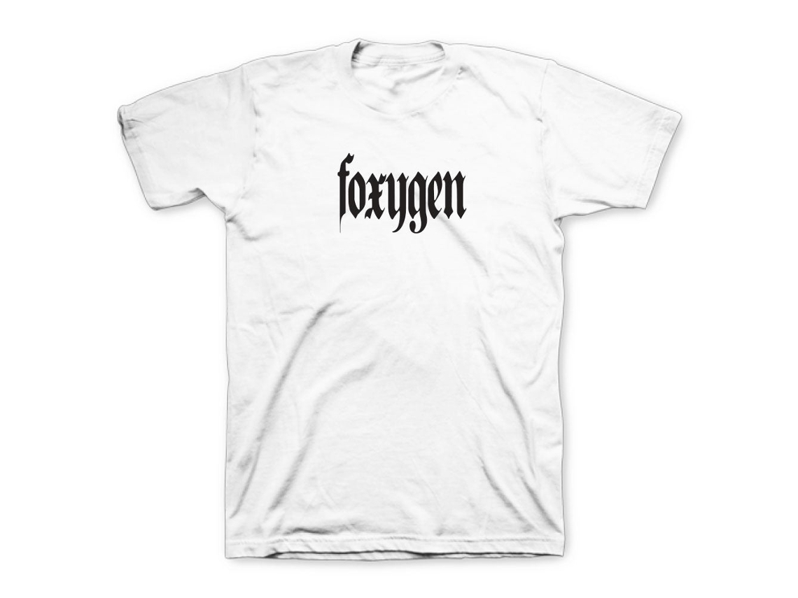 Foxygen Black Logo Tee Rockinstone Size:xl