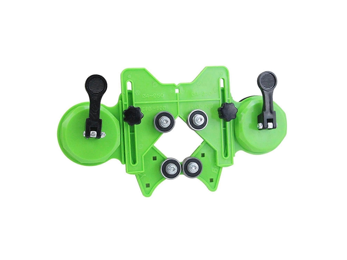 Guía Para Sierra De Agujeros 4-83mm, Jig Ajustable Para Azulejos, Cerámica, Vidrio, Mármol, Porcelana (verde)