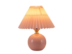 VYLARA Luminária De Mesa Plissada, Mini Luminária Com Design Requintado Para Sala De Estar, Quarto, Estudo E Escritório