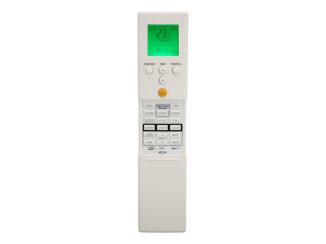 Control remoto AC232a 8 en 1 para aire acondicionado, compatible con Fujitsu Reg1u, Arreg1u, Agu9rlf, Agu12rlf y Agu15rlf.