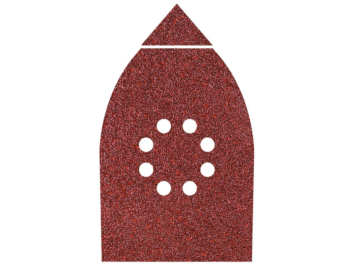Wolfcraft 1791000 6 Hojas Abrasivas Aderentes Grano 181