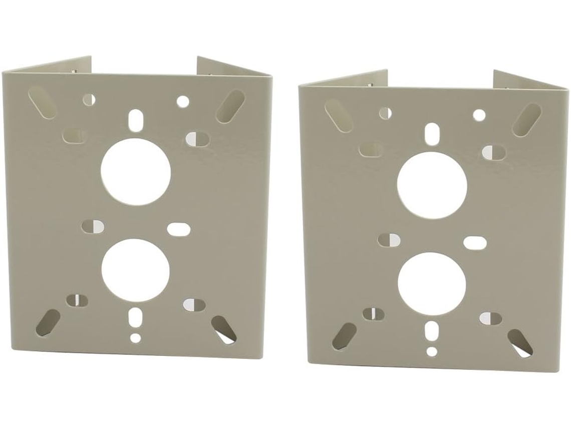 Cámaras de videovigilancia CCTV básicas STK Quads con soporte de pared de aluminio CHABERLU