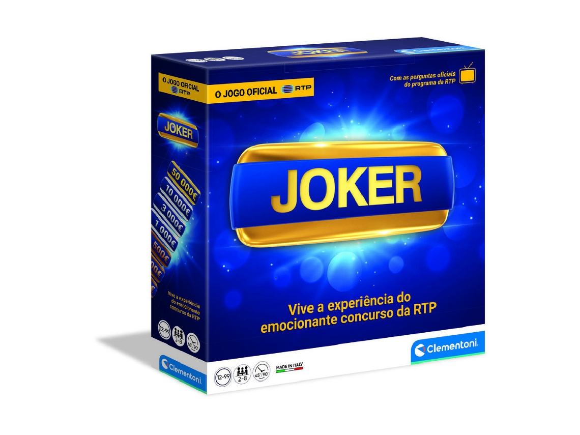 Juego de Mesa CLEMENTONI Oficial Joker (Edad Mínima: 12)