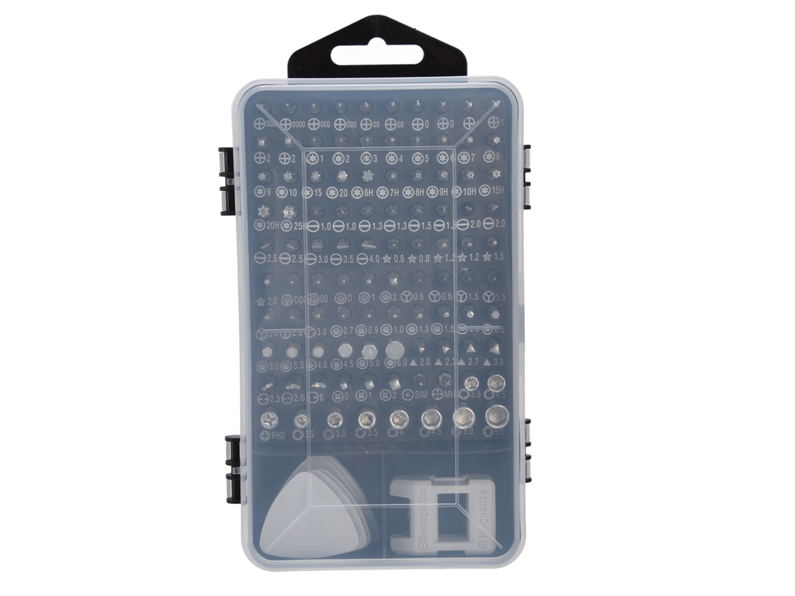 Conjunto De Chaves De Fenda Magnética 117 Peças Kit De Ferramentas Para Reparo Eletrônico Pc Telefone Computador