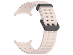 Correa de silicona para Samsung Watch Ultra 47 mm rosa claro Chennnls
