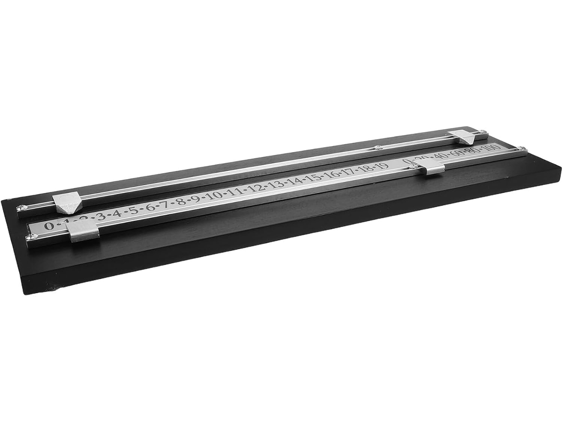 Marcador De Billar Negro Para Montaje En Pared