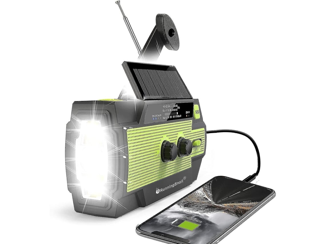 Radio Sencilla Alimentada Por Energía Solar, Equipo Portátil De Emergencia.