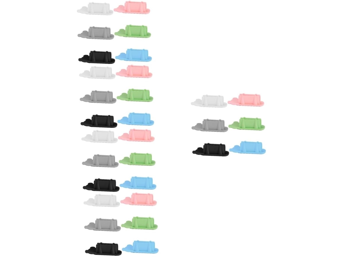 Juego De 5 Clips Adhesivos Para Lápices, Ideales Para El Escritorio De La Escuela O La Oficina.