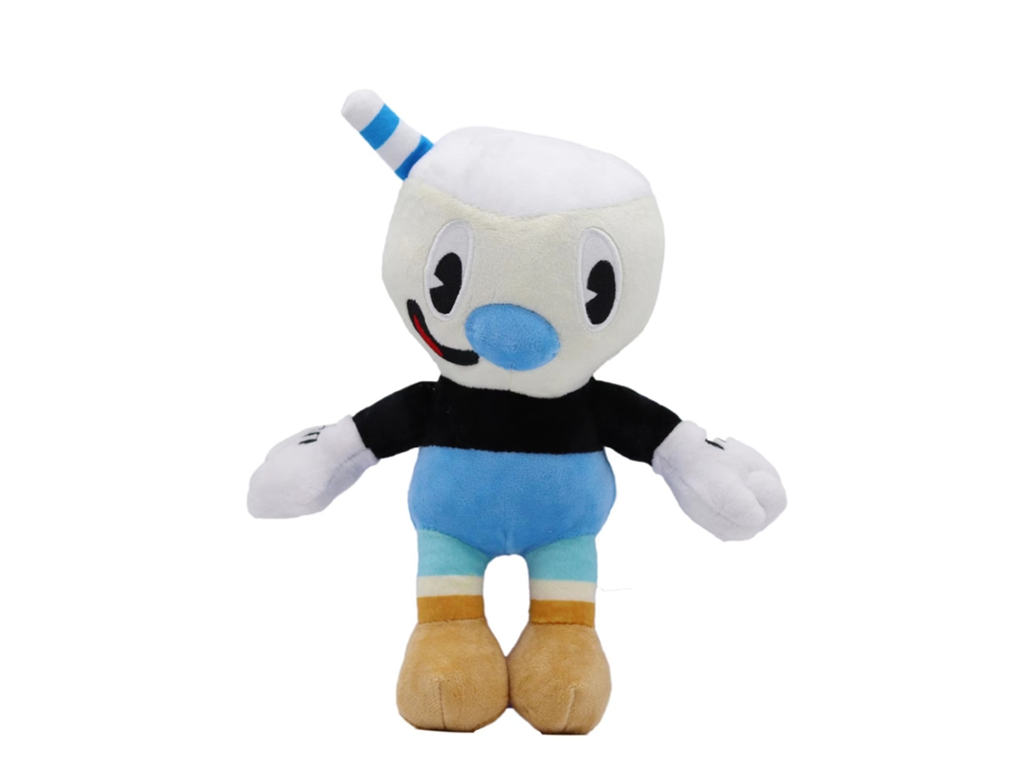 Muñeca de juguete con cabeza de té de 24 cm, regalo para niños, universal para hombres y mujeres.