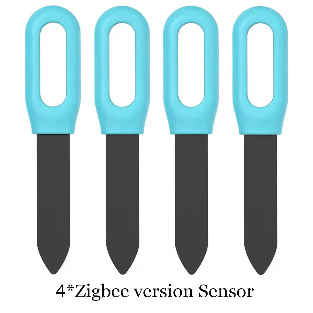 (4) Sensores Inteligentes De Suelo Zigbee, Detectores De Temperatura Y Humedad, Para Monitoreo En Tiempo Real