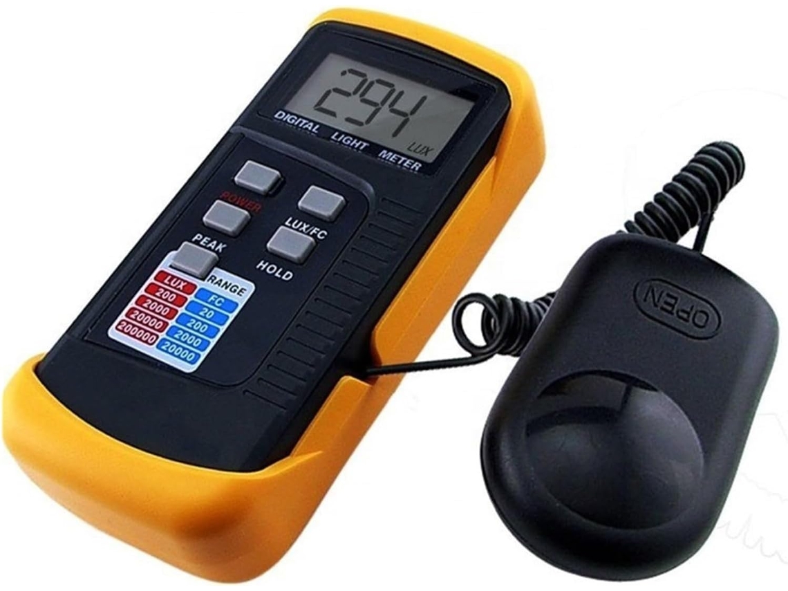 Fotómetro Digital Profesional De Alta Precisión, 0,1~200.000 Lux